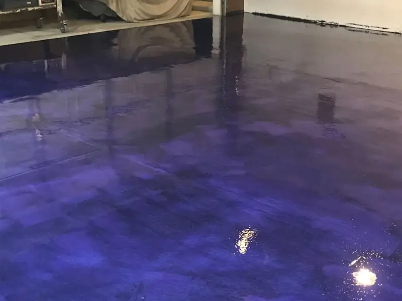 Metallon 500 metallic floor coating