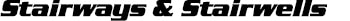 Stairways and Stairwells Text Image