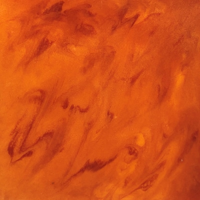 Orange and Red Metallic Sample Image