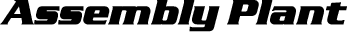 Assembly Plant Sub Title Image