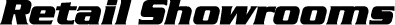 Retail Showrooms Sub Title Image