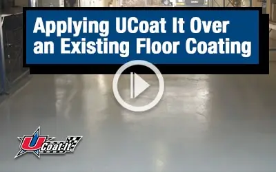 Applying Over an Existing Floor Coating