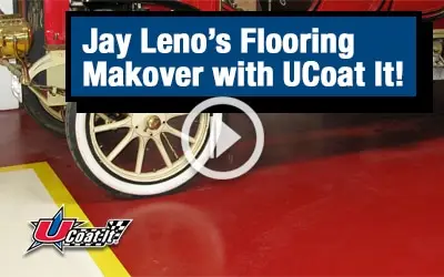 Jay Leno's Flooring Makeover with UCoat It!