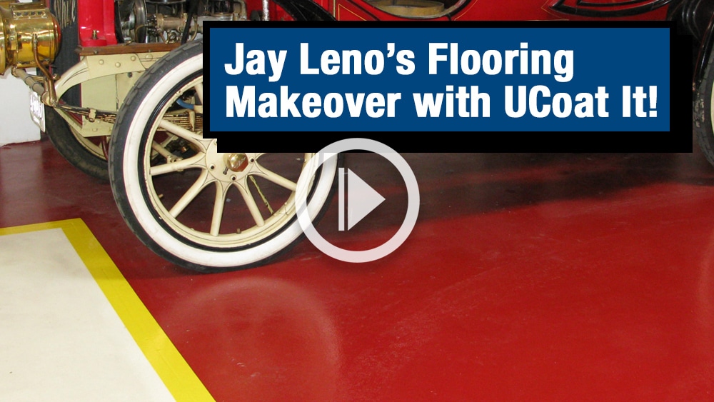 Jay Leno's Flooring Makeover with UCoat It!