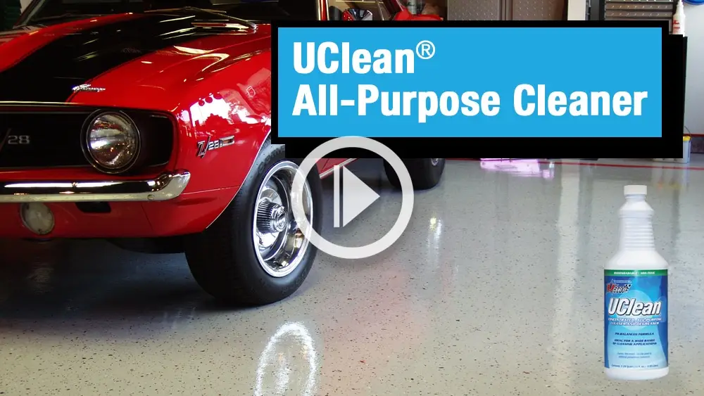 UClean All Purpose Cleaner Video Image
