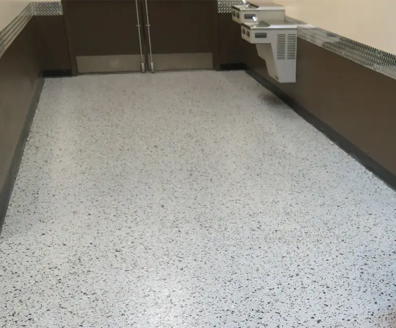 Classroom flooring example