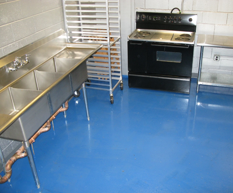 Healthy Hygienic Commerical Kitchen Restaurant Flooring