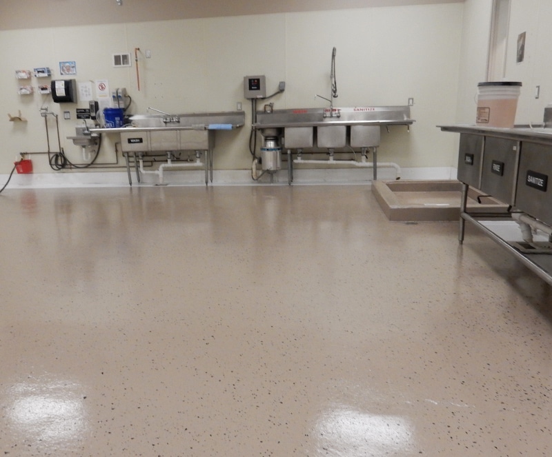 Food Industry Floor Coatings, What Is The Best Flooring For Commercial Kitchens