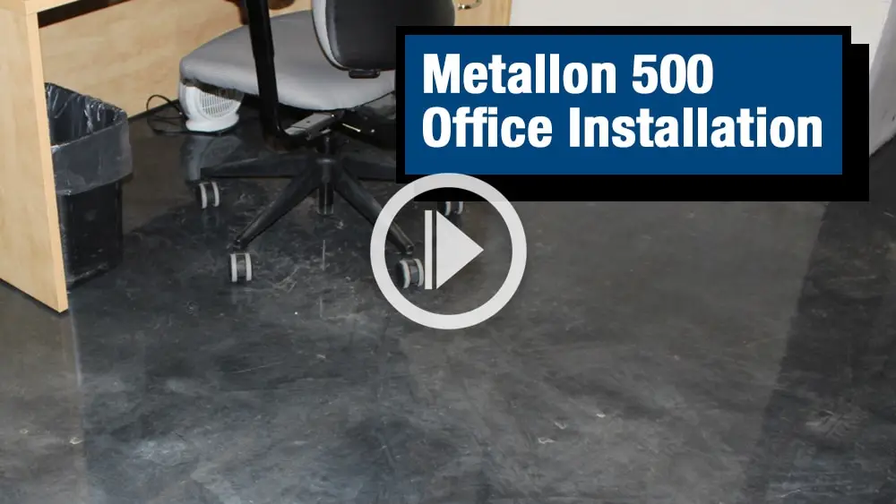 Metallon 500 Office Installation Video Image