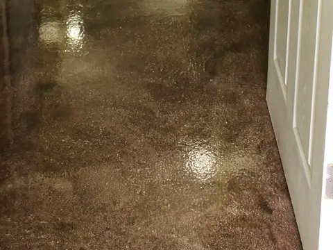 Metallon 100 system metallic floor coating