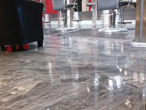 Metallon 500 System metallic floor coating