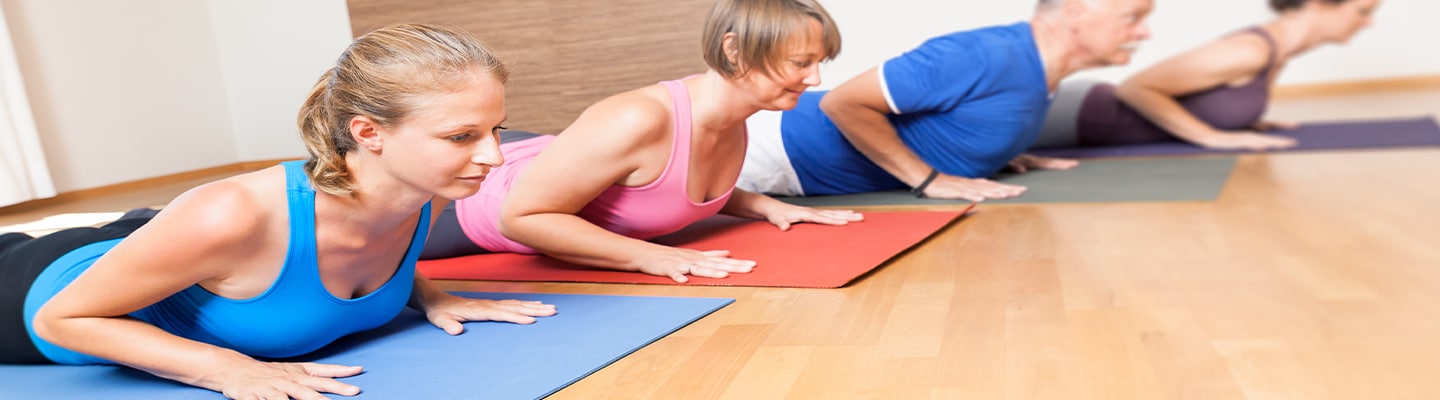 Wellness benefits with yoga