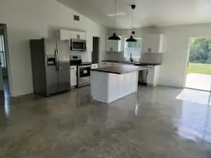 Kitchen in UGlaze Waterbased Urethane