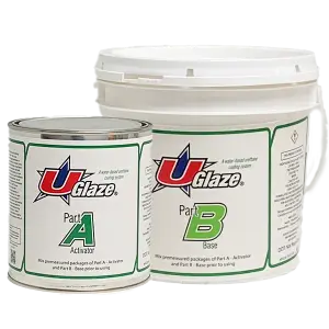 UGlaze water based aliphatic urethane Floor Coating Top Coat