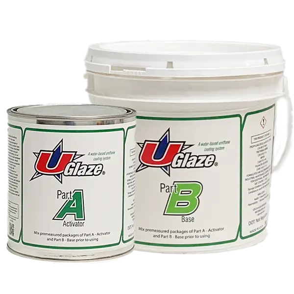 UGlaze water based aliphatic urethane Floor Coating Top Coat