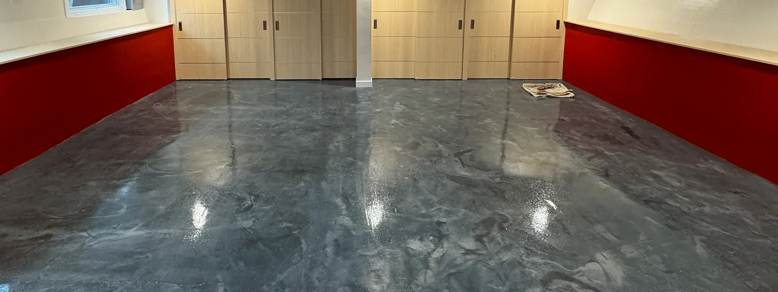 Metallic Epoxy Floor Coating from Colin's Install