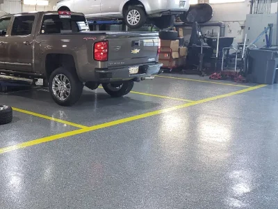 Car Dealership Floor Coating in Gaithersburg Maryland