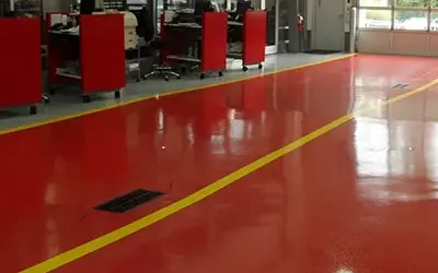 UCoat with UFlek-AF Floor Coating System