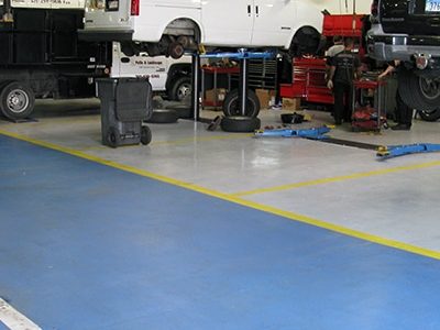 UCoat with UFlek-AF Floor Coating System