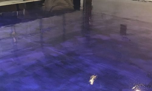 Metallon 500 metallic floor coating