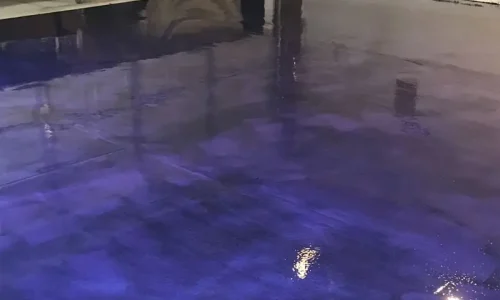 Metallon 500 metallic floor coating