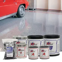 UCoat with UFlek-AF garage floor epoxy system