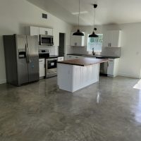 Kitchen in UGlaze Waterbased Urethane