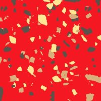 Safety Red w/ Colonial Flakes