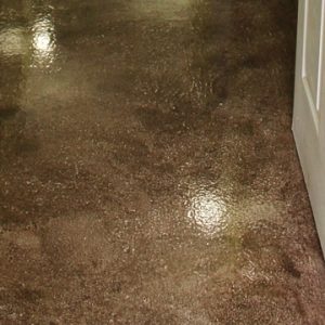 Metallon 100 system metallic floor coating