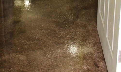 Metallon 100 system metallic floor coating