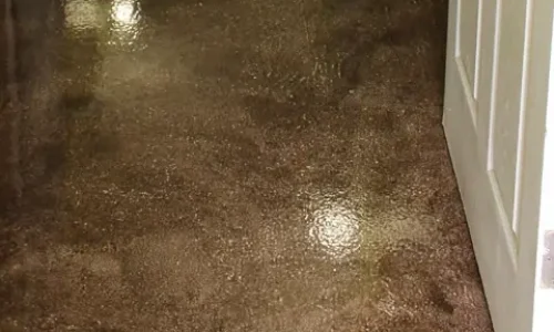 Metallon 100 system metallic floor coating